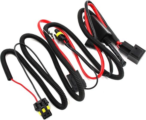 HB3 9005 DRL Anti-flickering Relay Harness Wiring Fix PWM Issue Compatible with Toyota, Lexus, Subaru, Chevrolet/GMC Express Van for LED Daytime Running Lights Bulbs Replacement in Saudi Arabia