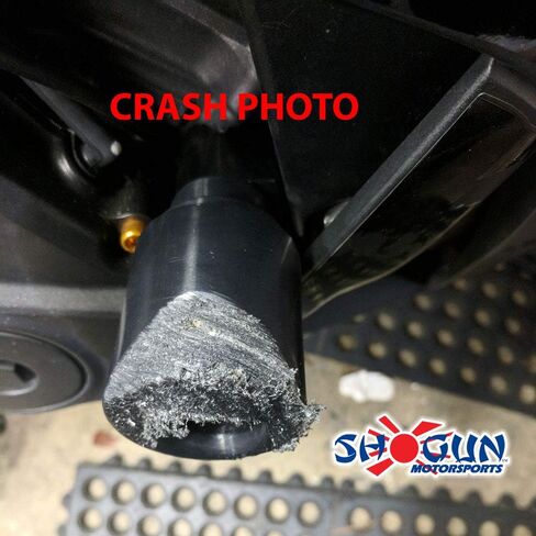 Shogun Honda CBR600RR CBR600 CBR 600 RR 2009 2010 2011 2012 Black Frame Sliders Fits ABS & NON ABS Models - 750-3349 - MADE IN THE USA in Saudi Arabia