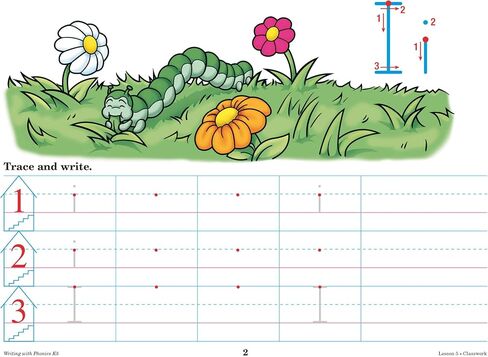 Writing With Phonics K5 Manuscript - Abeka 5 Year Old Kindergarten Manuscript Phonics Penmanship Student Work Book in Saudi Arabia