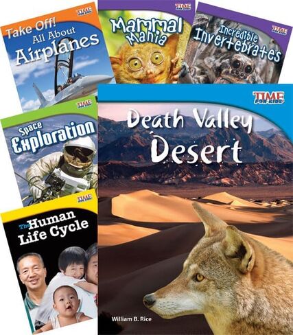 Teacher Created Materials - TIME For Kids Informational Text: STEM Collection - 10 Book Set - Grade 3 - Guided Reading Level N - Q in Saudi Arabia