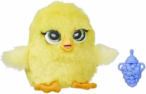 FurReal Fuzzalots Chick Interactive Animatronic Color-Change Toy, Electronic Pet with 25+ Sounds and Reactions, Toys for 4 Year Old Girls & Boys in Kuwait