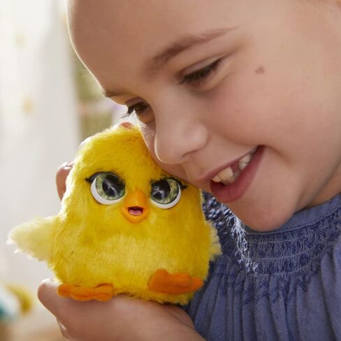 FurReal Fuzzalots Chick Interactive Animatronic Color-Change Toy, Electronic Pet with 25+ Sounds and Reactions, Toys for 4 Year Old Girls & Boys in Kuwait