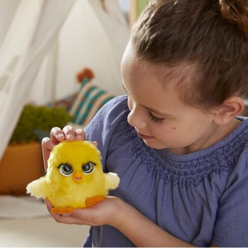 FurReal Fuzzalots Chick Interactive Animatronic Color-Change Toy, Electronic Pet with 25+ Sounds and Reactions, Toys for 4 Year Old Girls & Boys in Kuwait