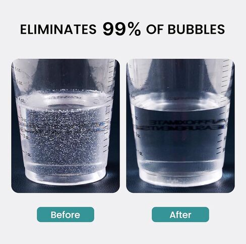 مزيل فقاعات الراتنج، إزالة الفقاعات بسرعة 9 دقائق، غرفة تفريغ الهواء بقوة 95 كيلو باسكال، آلة بدون هواء من راتنجات الإيبوكسي لصب القوالب، وصناعة المجوهرات، والحرف الفنية (براءة اختراع) in Kuwait