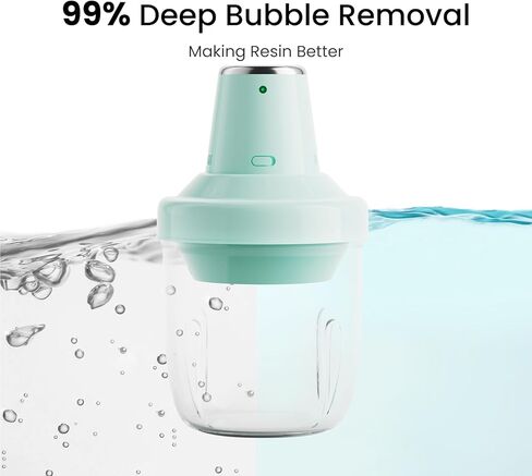 مزيل فقاعات الراتنج، إزالة الفقاعات بسرعة 9 دقائق، غرفة تفريغ الهواء بقوة 95 كيلو باسكال، آلة بدون هواء من راتنجات الإيبوكسي لصب القوالب، وصناعة المجوهرات، والحرف الفنية (براءة اختراع) in Kuwait