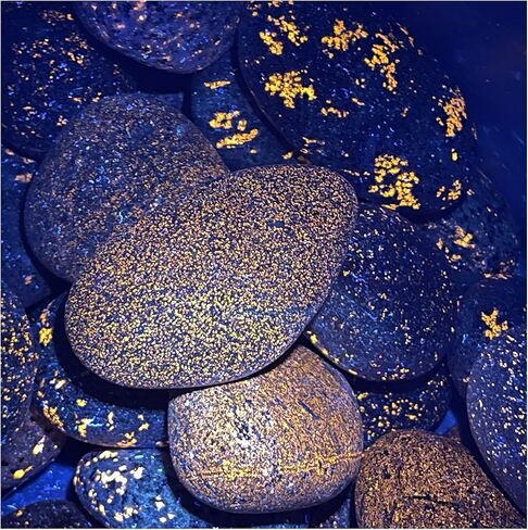 Yooperlite Authentic Glow Stone from Michigans Upper Peninsula RAW Not Tumbled or Polished (12 oz Pebbles) in Kuwait