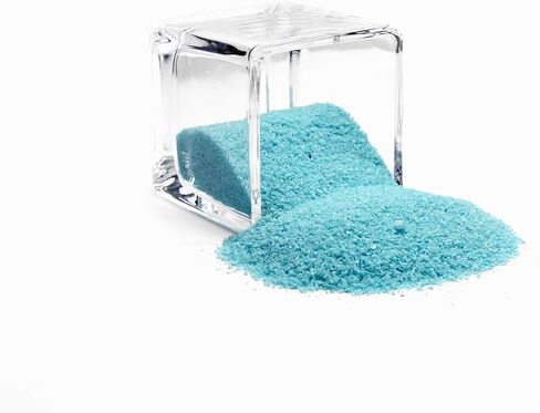 WGV Unity Colored Coarse Sand 1 Pound DIY Crafts, Vase Filler, Therapy Play, Planter Terrarium Centerpiece Design for Wedding Party Event Home Office Garden Decor, Aqua in Saudi Arabia
