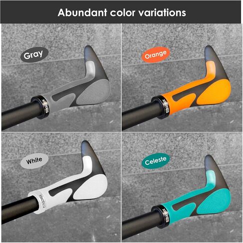 GORIX Bike Ergo Grips Bar End Cycle Lock على المقود دراجة جبلية MTB (GX-849AD3-L1-G2 (الإصدار العالمي)) in Kuwait