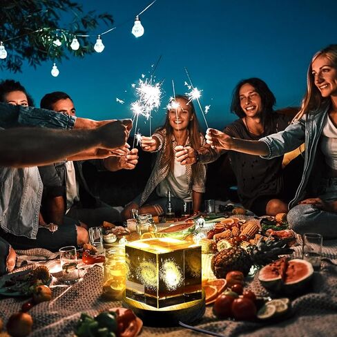 6 Pcs 3.94'' x 0.79'' Black Wood LED Light Base Warm Light LED Wood Display Base Round LED Stand USB Light Base with 6 LEDs for Glass Art 3D Crystal Ball Table Centerpiece in Saudi Arabia