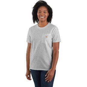 Carhartt Women's Lourd Fit Weightweight Receleve Pocket T-Shirt in Kuwait