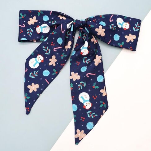 QTMY 4 Pack Christmas Purse Scarf for Bags Silk Head Scarf for Hair Neck Scarves Ribbon for Gift Wrapping,58 in Saudi Arabia