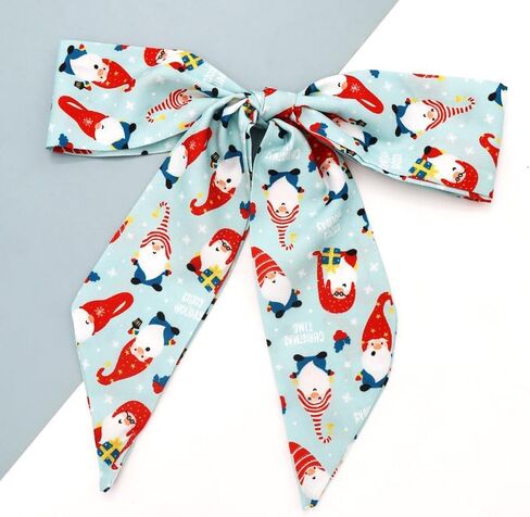 QTMY 4 Pack Christmas Purse Scarf for Bags Silk Head Scarf for Hair Neck Scarves Ribbon for Gift Wrapping,58 in Saudi Arabia