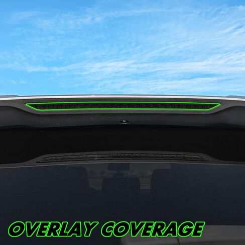 SlickMod PreCut Vinyl Smoke Tint for 2019-2024 Ford Edge Tail Light (Dark Smoke, 1. Taillight) in Saudi Arabia
