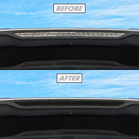 SlickMod PreCut Vinyl Smoke Tint for 2019-2024 Ford Edge Tail Light (Dark Smoke, 1. Taillight) in Saudi Arabia