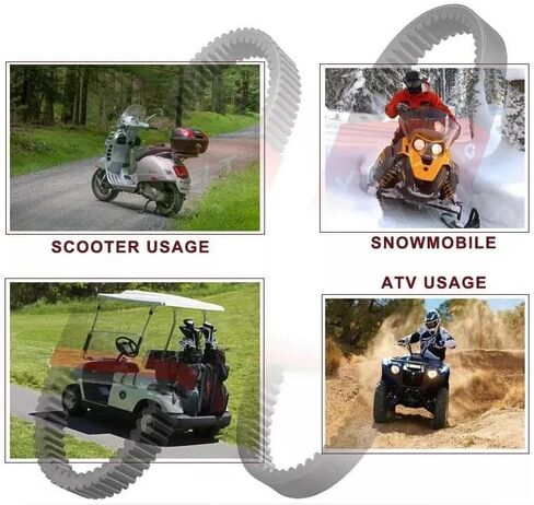135 أسنان 1-1/8 "حزام محرك خلفي متوافق مع Harley Flst Fatboy Deluxe & FXST ، استبدل 40307-00/60-58-437/HB 135-118/WG 1769657 in Saudi Arabia