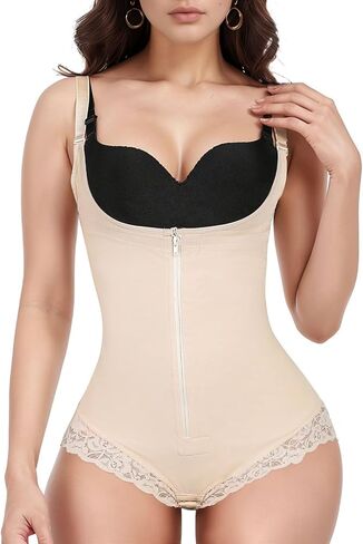 Fajas Colombianas Shapewear for Women Tummy Control,Faja Body Shaper Butt Lifter Bodysuit in Kuwait