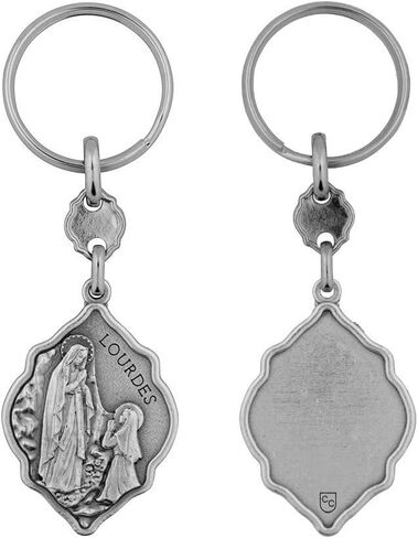 Premium Assorted Holy Figure Keychains | Jesus Saints and Virgin Mary Keychains (Our Lady of Lourdes) in Saudi Arabia