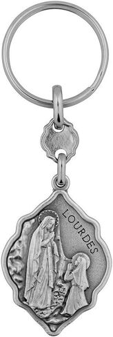 Premium Assorted Holy Figure Keychains | Jesus Saints and Virgin Mary Keychains (Our Lady of Lourdes) in Saudi Arabia