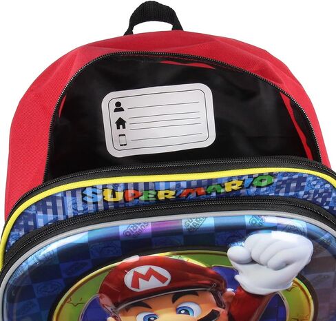 Nintendo Super Mario Bros All Over Character Molded Iridescent 16" Backpack in Saudi Arabia