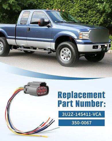 تسخير سلك الملف اللولبي للإرسال لفورد E4OD 4R100 Transmissions 1995-2007 ، استبدل 3U2Z-1411-VCA 350-0067 in Kuwait