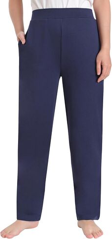 Women's Petite Knit Pants Pull On with Pockets in Kuwait