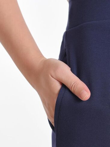 Women's Petite Knit Pants Pull On with Pockets in Kuwait