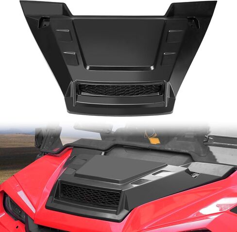 مغرفة غطاء محرك السيارة A & UTV PRO مع شبكة لسيارة Honda Pioneer 1000 3P 5P 6P 2016-2024، مغرفة فتحة تهوية مدخل الهواء مع مجموعة شبكية، فتحة تهوية معززة لتدفق الهواء لسيارة Honda Pioneer 1000-3 1000-5 1000-6 2016-2024 in Kuwait