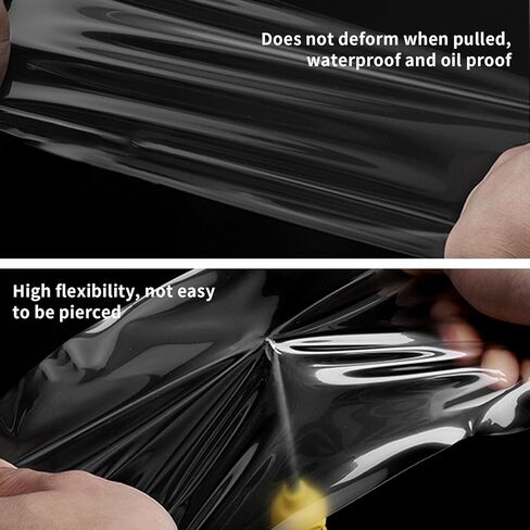Precut Car Paint Protective Film for 2025 Tesla Model Y Juniper PPF Carbon Fiber Print Self Adhesive TPU Car Wrap Film Scratch Protector Exterior Accessories (Outside A-Pillar Triangle) in Saudi Arabia