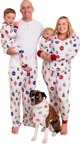 Owlivia Christmas Halloween Pajamas For Family, Organic Cotton Holiday Pjs Matching Sets in Kuwait