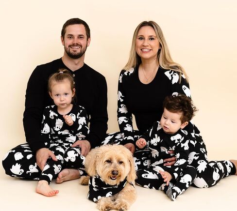 Owlivia Christmas Halloween Pajamas For Family, Organic Cotton Holiday Pjs Matching Sets in Kuwait