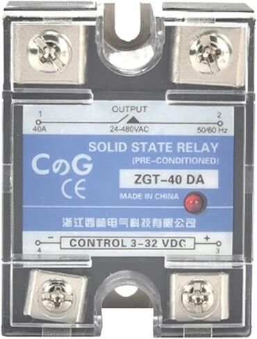 REX-C100 PT100 Digital Temperature Controller Thermostat SSR Output 40DA SSR Relay Aluminum Radiator Heat Sink 1m Resistance(Set 4) in Saudi Arabia