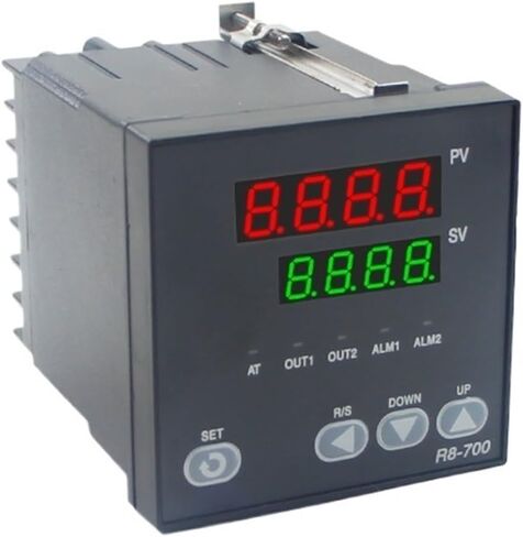 72*72mm 800 درجة المدخلات K J PT100 0-10V 4-20MA PID OUTPUT SSR RELAY 220V 24V 380V THERMOSTAT 2ALARMS TEMPTY (2ALM و 4-20MA PID ، 110-220V 4-20MA IP) in Saudi Arabia