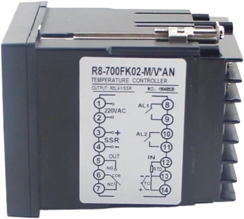 72*72mm 800 درجة المدخلات K J PT100 0-10V 4-20MA PID OUTPUT SSR RELAY 220V 24V 380V THERMOSTAT 2ALARMS TEMPTY (2ALM و 4-20MA PID ، 110-220V 4-20MA IP) in Saudi Arabia