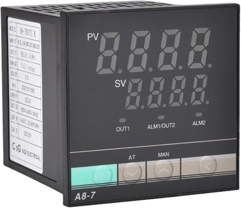 وحدة تحكم مؤشر درجة الحرارة الرقمية A8-7 PID 72 * 72 مم للتتابع الميكانيكي أو SSR (1Alarm ، تتابع 72 × 72 مم TC) in Saudi Arabia