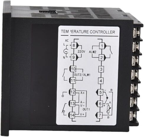 وحدة تحكم مؤشر درجة الحرارة الرقمية A8-7 PID 72 * 72 مم للتتابع الميكانيكي أو SSR (1Alarm ، تتابع 72 × 72 مم TC) in Saudi Arabia