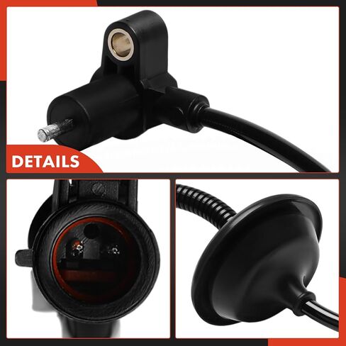 A-Premium Rear Right ABS Wheel Speed Sensor Compatible with Ford Models - Mustang 1994 1995 1996 1997 1998 in Saudi Arabia