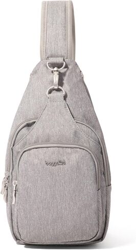 Baggallini Women's Central Park Sling 12 "X7" Crossbody Bag W/Convertible Contable Counter in Saudi Arabia
