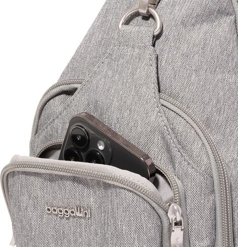 Baggallini Women's Central Park Sling 12 "X7" Crossbody Bag W/Convertible Contable Counter in Saudi Arabia