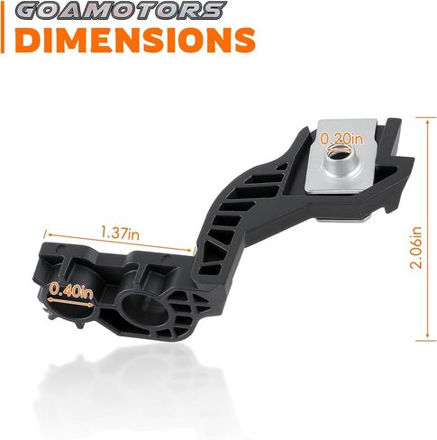 Left&Right Headlight Mounting Bracket Compatible with Ford Fusion 2017-2020 Replace for HS7Z13A005B HS7Z13A004B Headlight Lamp Mount Brackets in Saudi Arabia