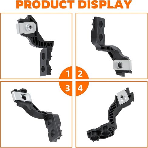 Left&Right Headlight Mounting Bracket Compatible with Ford Fusion 2017-2020 Replace for HS7Z13A005B HS7Z13A004B Headlight Lamp Mount Brackets in Saudi Arabia