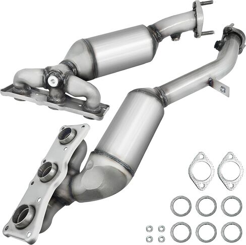 محول تحفيزي JT العادم المتوافق مع BMW 128I 2009 2009 2010 3.0L ، 328I 2009-2012 ، 328XI 2007-2008 ، X5 2007-2010 3.0L L6 (EPA Compliant) in Saudi Arabia