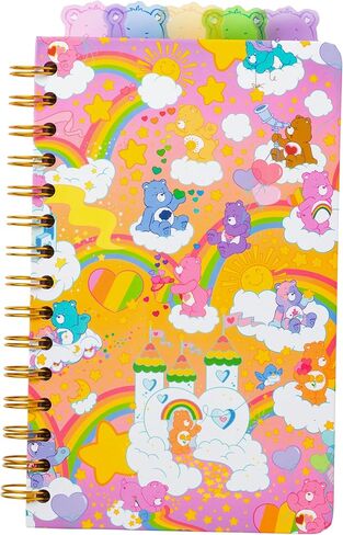 Silver Buffalo Warner Bros Scooby Doo Spiral Notebook With Character Tabs Featuring Scooby Doo, Shaggy, Daphne, Velma, and Fred, 8" x 5" in Saudi Arabia