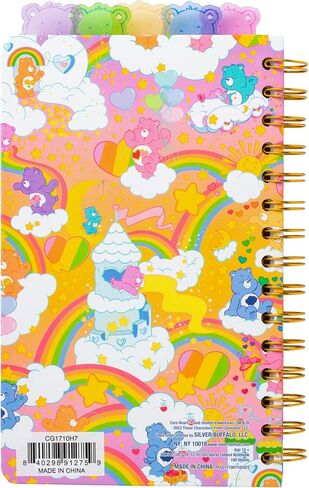 Silver Buffalo Warner Bros Scooby Doo Spiral Notebook With Character Tabs Featuring Scooby Doo, Shaggy, Daphne, Velma, and Fred, 8" x 5" in Saudi Arabia
