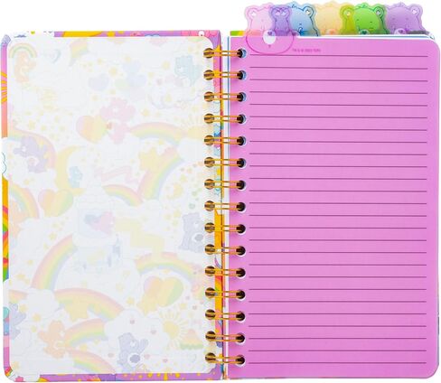 Silver Buffalo Warner Bros Scooby Doo Spiral Notebook With Character Tabs Featuring Scooby Doo, Shaggy, Daphne, Velma, and Fred, 8" x 5" in Saudi Arabia