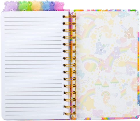 Silver Buffalo Warner Bros Scooby Doo Spiral Notebook With Character Tabs Featuring Scooby Doo, Shaggy, Daphne, Velma, and Fred, 8" x 5" in Saudi Arabia