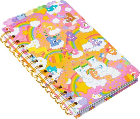 Silver Buffalo Warner Bros Scooby Doo Spiral Notebook With Character Tabs Featuring Scooby Doo, Shaggy, Daphne, Velma, and Fred, 8" x 5" in Saudi Arabia