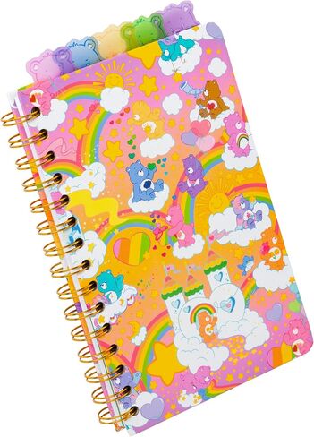 Silver Buffalo Warner Bros Scooby Doo Spiral Notebook With Character Tabs Featuring Scooby Doo, Shaggy, Daphne, Velma, and Fred, 8" x 5" in Saudi Arabia