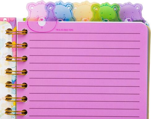Silver Buffalo Warner Bros Scooby Doo Spiral Notebook With Character Tabs Featuring Scooby Doo, Shaggy, Daphne, Velma, and Fred, 8" x 5" in Saudi Arabia