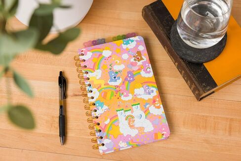 Silver Buffalo Warner Bros Scooby Doo Spiral Notebook With Character Tabs Featuring Scooby Doo, Shaggy, Daphne, Velma, and Fred, 8" x 5" in Saudi Arabia