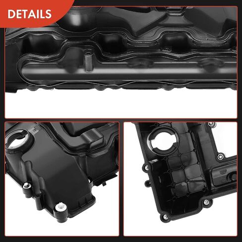 A-Premium Engine Valve Cover, with Gasket & Bolts, Compatible with BMW F80 F82 F83 F87 Series, M2 2019-2021, M3 2015-2018, M4 2015-2020, N55 L6 3.0L Turbo, Replace # 11127846359 in Saudi Arabia